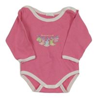 Růžové body s obrázkem