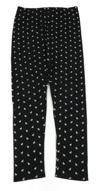 Černé legíny s koníky Yigga