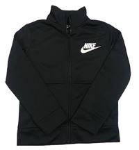 Černá sportovní propínací mikina Nike