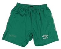 Zelené sportovní kraťasy Umbro