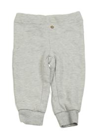 Světlešedé tepláky s knoflíkem zn. Lily & Dan