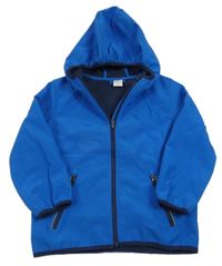 Modrá softshellová bunda s kapucí Kiki&Koko