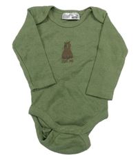 Khaki body s medvědem Ergee