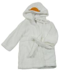 Nové - Bílý froté župan s kapucí - kachna F&F