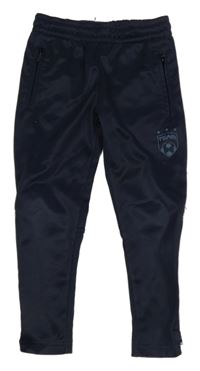 Tmavomodré sportovní tepláky, s potiskem Topolino