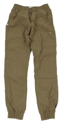 Khaki šusťákové cuff kalhoty Craghoppers