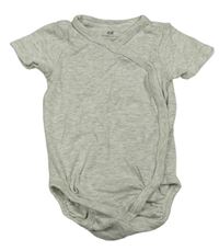 Šedé melírované zavinovací body H&M