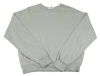Šedá crop mikina H&M