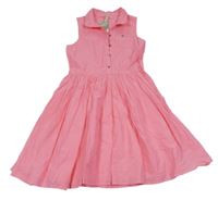 Nové - Růžové košilové šaty Next 