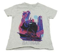 Šedé melírované tričko s Batmen Pep&Co.