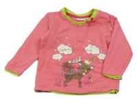 Korálová mikina se zvířátky Liegelind