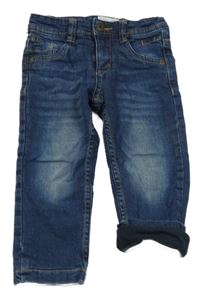 Tmavomodré podšité rifle impidimpi