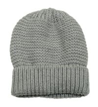 Šedá pletená čepice Primark 