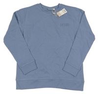 Nové - Světlemodrá mikina s nápisem Pepperts