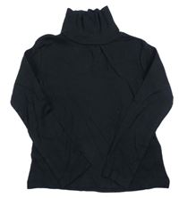 Černé triko s rolákem Vertbaudet