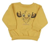 Žlutá mikina se Simbou Primark 