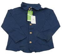 Nové - Tmavomodrá košile Smile 