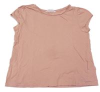 Světlerůžové tričko H&M