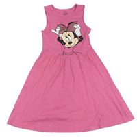 Růžové šaty s Minnie C&A