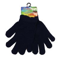 Nové - Tmavomodré prstové rukavice