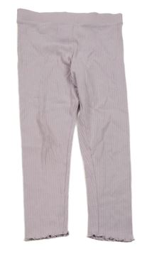 Světlefialové žebrované legíny PRIMARK