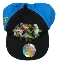 Černo-modrá plátěná kšiltovka s Želvami Ninja PRIMARK