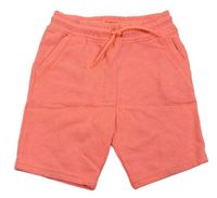 Neonově růžové melírované teplákové kraťasy Primark
