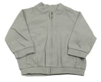 Šedá propínací mikina F&F