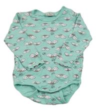 Tyrkysové body s duhami Orsolino