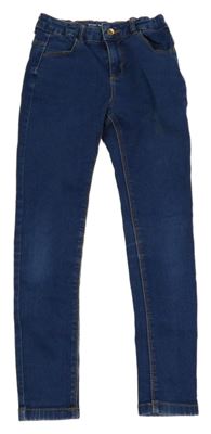 Modré skinny rifle Denim Co