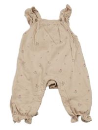 Pudrové květované laclové tepláky M&S