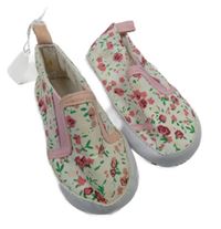 Smetanové květované capáčky Early Days vel. 17