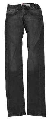 Tmavošedé extreme skinny rifle Levi´s