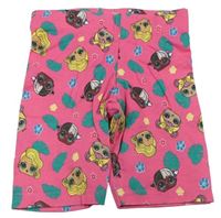 Růžové vzorované elastické kraťasy s L.O.L. Primark