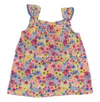 Barevný květovaný top Mothercare