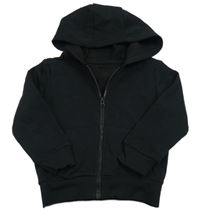 Černá propínací mikina s kapucí zn. George