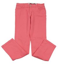 Růžové skinny kalhoty Denim Co.
