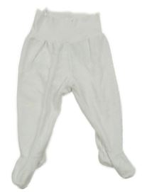 Bílé sametové polodupky H&M