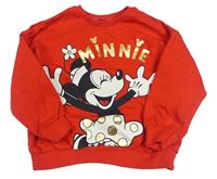 Červená mikina s Minnie George