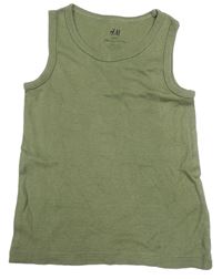 Khaki tílko H&M