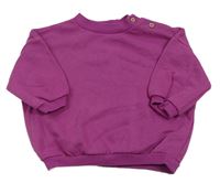 Fialová oversize mikina George