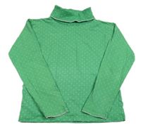 Zelený puntíkatý rolák 