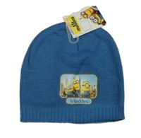 Nové - Modrá čepice s Mimoni 