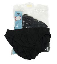 Nové - 10pack - 10x černé slipy Matalan