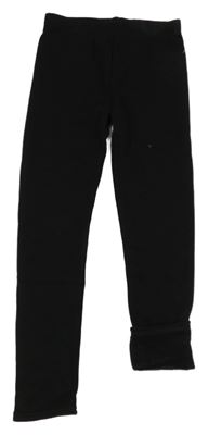 Černé zateplené legíny Dunnes