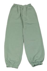 Světlezelené tepláky 