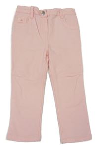 Světlerůžové rifle Denim Co.