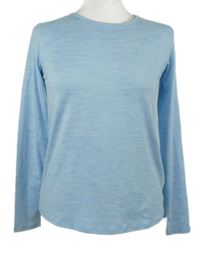 Dámské světlemodré melírované sportovní triko Dunnes 