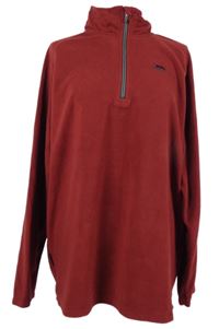 Pánská vínová fleecová funkční mikina Trespass 