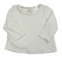 Bílé triko H&M
